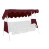 Angerer Sonnendach Für 3-Sitzer Modelle, Ca. B200/T120 Cm -Gartenserien Verkaufsgeschäft 1697119 WE FS 001 HollywoodschaukelSonnendach2