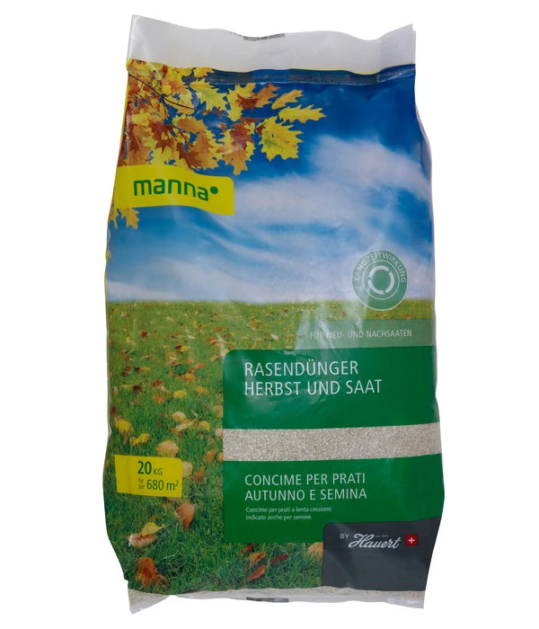 Manna Rasendünger Herbst Und Saat, 20 Kg 3 Manna Rasendünger Herbst Und Saat, 20 Kg