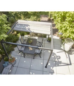 Siena Garden Schattenmanufaktur® Pergola Dachbezug Libera -Gartenserien Verkaufsgeschäft 2048858 WE MO 005 LieberaDachbezugsilber