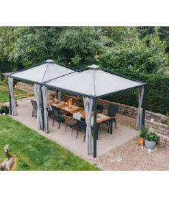 Siena Garden Schattenmanufaktur® Pergola-Extension Comuna -Gartenserien Verkaufsgeschäft 2049005 WE MO 001 ComunaPergolaExtension