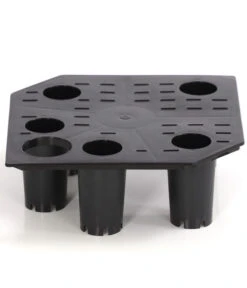 Dehner Kunststoff-Topf Elise, Konisch, Glänzend, Inkl. Bewässerungssystem -Gartenserien Verkaufsgeschäft 2539591 PR DE 005 KunststoffTopfEliseTrennbodenDehnerExpressHerzig