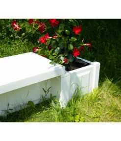 KHW Kunststoff-Gartenbank Berlin -Gartenserien Verkaufsgeschäft 2547339 WE DE 006 BankBerlinweiss