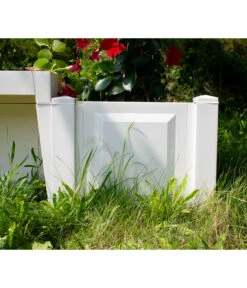 KHW Kunststoff-Gartenbank Berlin -Gartenserien Verkaufsgeschäft 2547339 WE DE 007 BankBerlinweiss