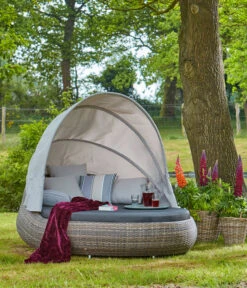 Dehner Sunlounger Florida, Ca. B160/H70/T220 Cm -Gartenserien Verkaufsgeschäft 2766806 WE MO 002 DehnerSunloungerFloridaNeu