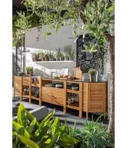 Dehner Schrank Southampton, 100 X 50 X 90 Cm -Gartenserien Verkaufsgeschäft 2806644 WE MO 001 OutdoorkuecheSouthampton