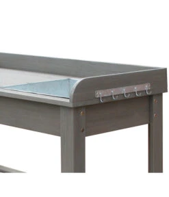 Dehner Holz-Pflanztisch Montreal, Ca. B110/H91/T51,5 Cm -Gartenserien Verkaufsgeschäft 2848018 WE DE 001 DehnerHolzPflanztischMontreal