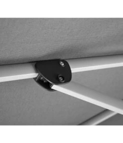 Schneider Premium Ampelschirm Monaco, Granitgrau, Quadratisch, Ca. B300/T300 Cm -Gartenserien Verkaufsgeschäft 2887982 WE DE 005 SchirmMOnaco300x300