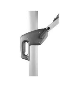 Schneider Premium Ampelschirm Monaco, Granitgrau, Quadratisch, Ca. B300/T300 Cm -Gartenserien Verkaufsgeschäft 2887982 WE DE 006 SchirmMOnaco300x300