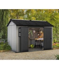 Keter Kunststoffgerätehaus Oakland 1175, Ca. B350/H253/T230 Cm -Gartenserien Verkaufsgeschäft 3038056 WE MO 002 KeterGeraetehaus