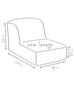 Outbag Outdoor-Sitzsack Newlounge Plus -Gartenserien Verkaufsgeschäft 3479755 WE DE 002 NewloungePlusRed