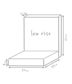 Outbag Niederlehnerpolster Low Rise Plus, Ca. B50/H8/T94 Cm 7 Outbag Niederlehnerpolster Low Rise Plus, Ca. B50/H8/T94 Cm -Gartenserien Verkaufsgeschäft 3510955 WE DE 002 LowRisePlusAnthrazit