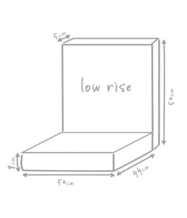 Outbag Niederlehnerpolster Low Rise Plus, Ca. B50/H8/T94 Cm 5 Outbag Niederlehnerpolster Low Rise Plus, Ca. B50/H8/T94 Cm - Image 3