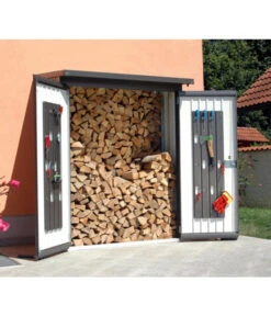 Biohort WoodStock® 150 Für Kaminholz 9 Biohort WoodStock® 150 Für Kaminholz -Gartenserien Verkaufsgeschäft 3661360 BildM 002 BiohortWoodstock150FuerKaminholzWoodstock150Dunkelgrau