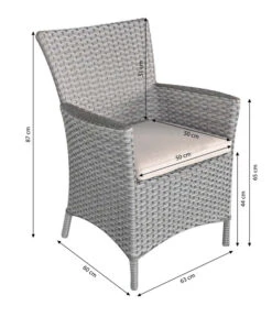 Dehner Geflechtsessel Salzburg -Gartenserien Verkaufsgeschäft 4038154 WE FS 001 FlechtsesselSalzburg