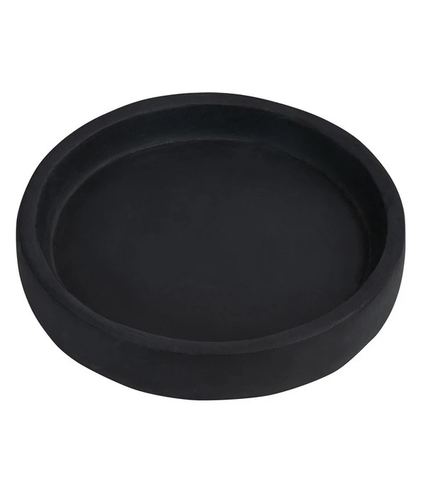 Dehner Clayfibre-Untersetzer, Rund, Schwarz 3 Dehner Clayfibre-Untersetzer, Rund, Schwarz