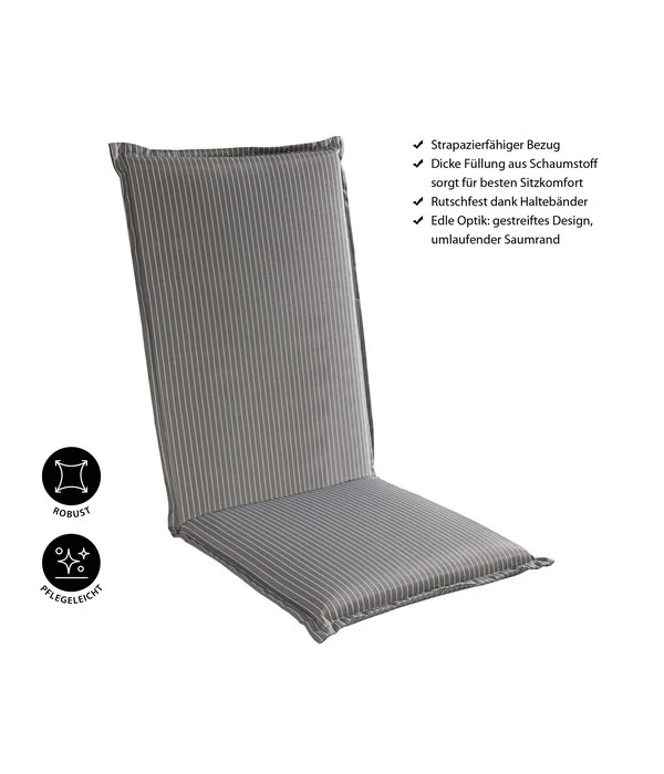 Dehner Hochlehnerpolster Astana, Ca. B50/H6/T120 Cm 5 Dehner Hochlehnerpolster Astana, Ca. B50/H6/T120 Cm - Image 3