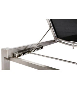 Best Rollliege Marbella, Edelstahl, Schwarz, Ca. B67/H33/T200 Cm -Gartenserien Verkaufsgeschäft 4109609 WE DE 001 BestRollliegeMarbellaEdelstahlSchwarz