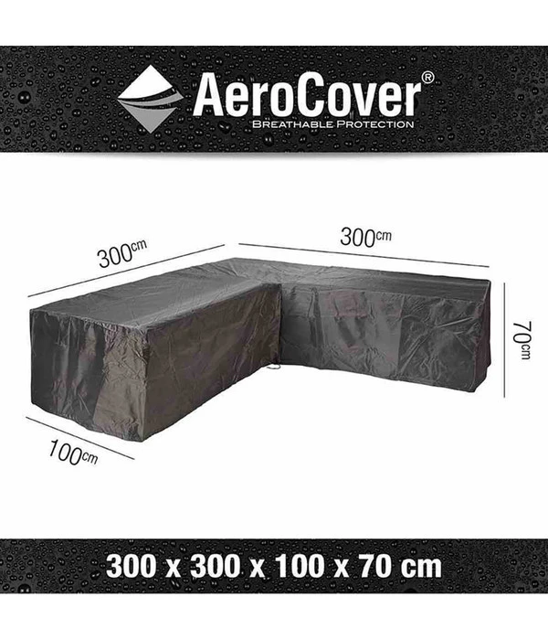 AeroCover Loungesethülle L-Form, 300x300x100xH 70 Cm 4 AeroCover Loungesethülle L-Form, 300x300x100xH 70 Cm - Image 2