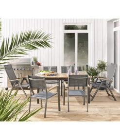 Dehner Gartenmöbelset Colmar 1, 7-teilig -Gartenserien Verkaufsgeschäft 4140711 WE MO 001 GartenmoebelsetColmar