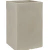 Farmet Kunststoff-Topf Atlantis Divisorio -Gartenserien Verkaufsgeschäft 4186250 WE FS 001 ATLANTISDIVISORIOQuadratischerPflanzkuebel30x30x47cmhochSTEINBEIGE