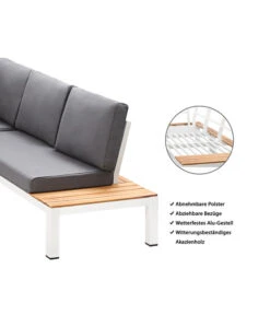 Dehner Aluminium-Lounge Malibu, 2-teilig 13 Dehner Aluminium-Lounge Malibu, 2-teilig -Gartenserien Verkaufsgeschäft 4209870 WE IG 001 DehnerAluLoungeMalibu