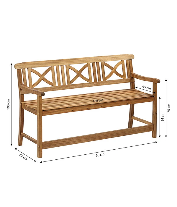 Dehner Gartenbank Malmoe 7 Dehner Gartenbank Malmoe - Image 5