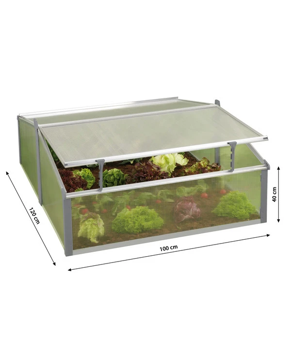 Juwel Doppelfrühbeet Easy Fix, Ca. B100/H40/T120 Cm 6 Juwel Doppelfrühbeet Easy Fix, Ca. B100/H40/T120 Cm - Image 4