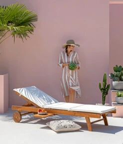 Dehner Rollliege Ravenna, Ca. B70/H89/T200 Cm 16 Dehner Rollliege Ravenna, Ca. B70/H89/T200 Cm -Gartenserien Verkaufsgeschäft 4407086 WE MO 001 RollliegeRavennaNEU