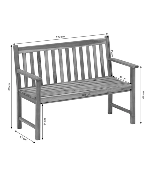 Dehner Bank Mykonos, 2-Sitzer 7 Dehner Bank Mykonos, 2-Sitzer - Image 5