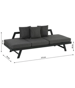 Dehner Funktionsliege Seattle 15 Dehner Funktionsliege Seattle -Gartenserien Verkaufsgeschäft 4407318 WE BG 001 BankLiegeSeattleNeu