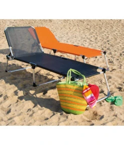 Siena Garden Dreibeinliege XXL, Ca. B69,5/H86/T209 Cm -Gartenserien Verkaufsgeschäft 5068853 WE MO 001 SienaGardenDreibeinleigeXXLSchwarz