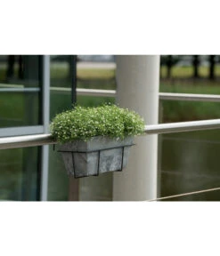 Artstone Kunststoff Blumenkasten Ella -Gartenserien Verkaufsgeschäft 5160486 WE MO 002 KunststoffKastenEllagrau