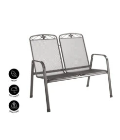 MWH Metall-Bank Savoy, 2-Sitzer -Gartenserien Verkaufsgeschäft 5312871 WE IG 001 MetallBankSavoy2Sitzer