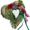 Grabgesteck Bristol, Herzförmig, Ca. B17/H12/T21 Cm -Gartenserien Verkaufsgeschäft 6461396 WE FS 001 HerzBristolRot21cmAllerheiligen2023