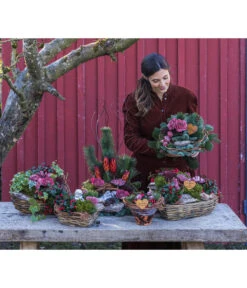 Grabgesteck In Liebe, Herzförmig, Ca. B55/H40/T45 Cm -Gartenserien Verkaufsgeschäft 6462857 WE MO 002 SerieInLiebePremiumAllerheiligen202301