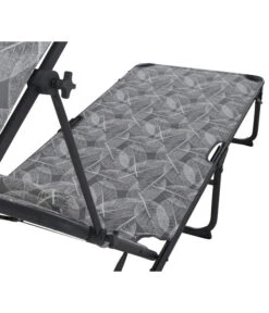 Siena Garden Campingliege Natura, Grau, Ca. B69/H43/T200 Cm -Gartenserien Verkaufsgeschäft 6602981 WE DE 008 CampingliegeNatura