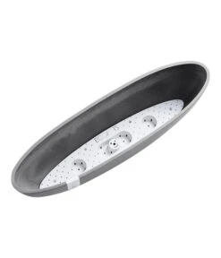 Ecopots Kunststoff-Schale Sofia Mit Wassersystem, Oval, Ca. B56/H16/T14 Cm -Gartenserien Verkaufsgeschäft 6614580 WE DE 001 EcopotsKunststoffSchaleSofialangmitWassersystemoval