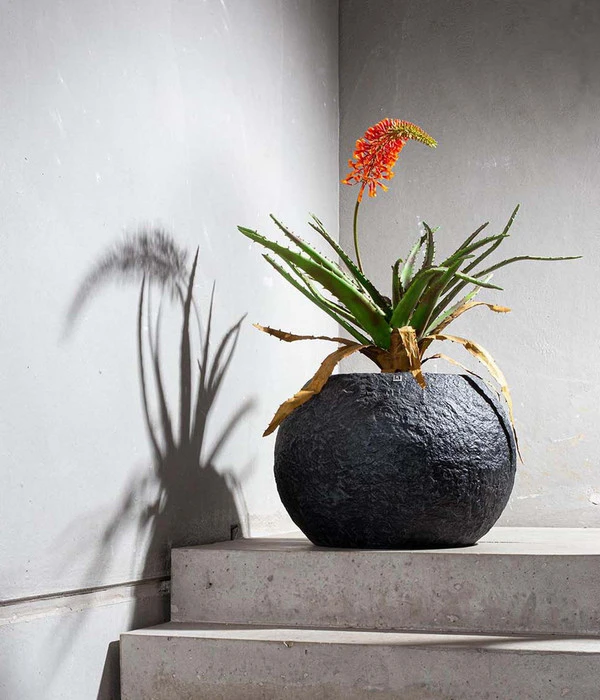 Fleur Ami Kunststoff-Topf Rocky, Bauchig 4 Fleur Ami Kunststoff-Topf Rocky, Bauchig - Image 2