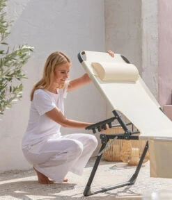 Dehner Gartenliege Mallorca, Ca. B71/H106/T227 Cm -Gartenserien Verkaufsgeschäft 6635163 WE DE 007 LiegeMallorcaVanilla