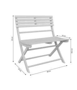 Dehner Klappbank Stavanger, 2-Sitzer 26 Dehner Klappbank Stavanger, 2-Sitzer -Gartenserien Verkaufsgeschäft 6666473 WE BG 001 KlappbankStavanger