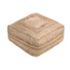 Dehner Pouf Lotta, Ca B50/H20/T50 Cm -Gartenserien Verkaufsgeschäft 6667869 WE FS 001 PoufLottaJute50x50cm