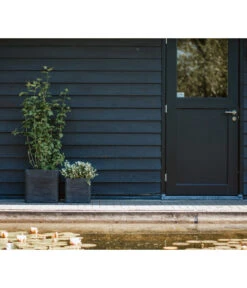 Capi Europe Kunststoff-Topf Rib, Quadratisch -Gartenserien Verkaufsgeschäft 6697122 WE MO 002 CapiEuropeKunststoffTopfRibquadratisch