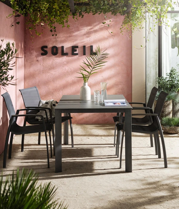 Dehner Gartentisch Nancy, Ca. B160/H75/T90 Cm 5 Dehner Gartentisch Nancy, Ca. B160/H75/T90 Cm - Image 3