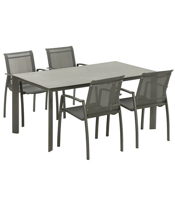 Dehner Gartentisch Nancy, Ca. B160/H75/T90 Cm 4 Dehner Gartentisch Nancy, Ca. B160/H75/T90 Cm - Image 2