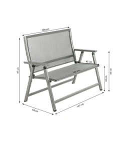 Dehner Klappbank Chicago, 2-Sitzer -Gartenserien Verkaufsgeschäft 6701783 WE BG 001 KLAPPBANKCHICAGO