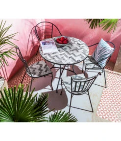 Dehner Mosaikstuhl Letizia -Gartenserien Verkaufsgeschäft 6702211 WE MO 001 DehnerMosaikStuhlLetiziaNeu