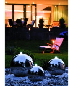 Seliger Edelstahl-Gartenbrunnen Pacific -Gartenserien Verkaufsgeschäft 6702567 6702575 6702583 WE MO 001 SeligerEdelstahlGartenbrunnenOceanAtlanticPacific