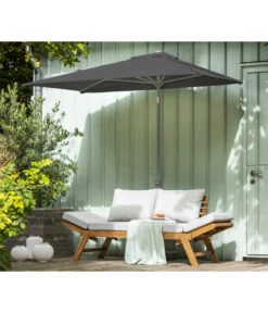 Dehner Balkonschirm Chios, Rechteckig, Ca. B210/T130 Cm 15 Dehner Balkonschirm Chios, Rechteckig, Ca. B210/T130 Cm -Gartenserien Verkaufsgeschäft 6703243 WE MO 001 BalkonschirmChiosDunkelgrauNeu