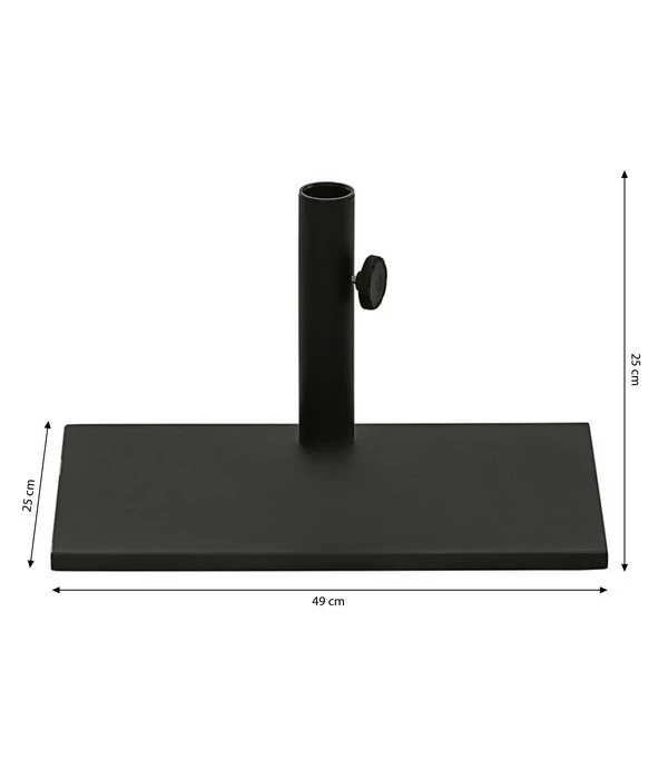 Dehner Balkonschirmständer, 20 Kg 5 Dehner Balkonschirmständer, 20 Kg - Image 3