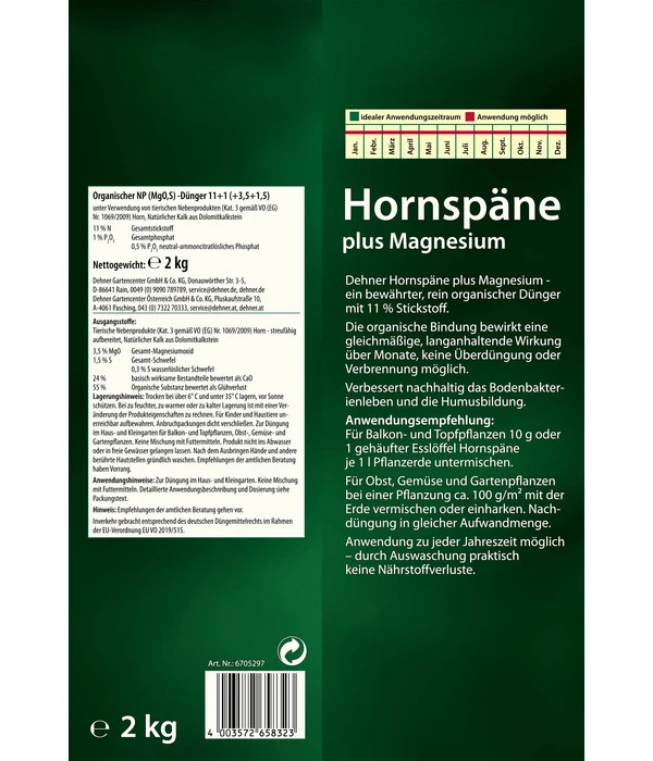 Dehner Hornspäne, 2 Kg 4 Dehner Hornspäne, 2 Kg - Image 2
